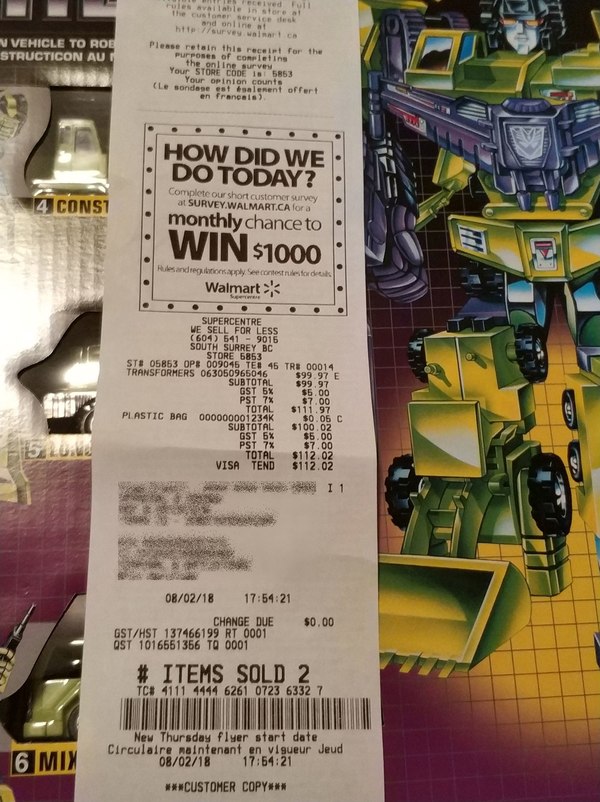 Walmart Exclusive G1 Reissue Devastator Spotted In Stores  (2 of 2)